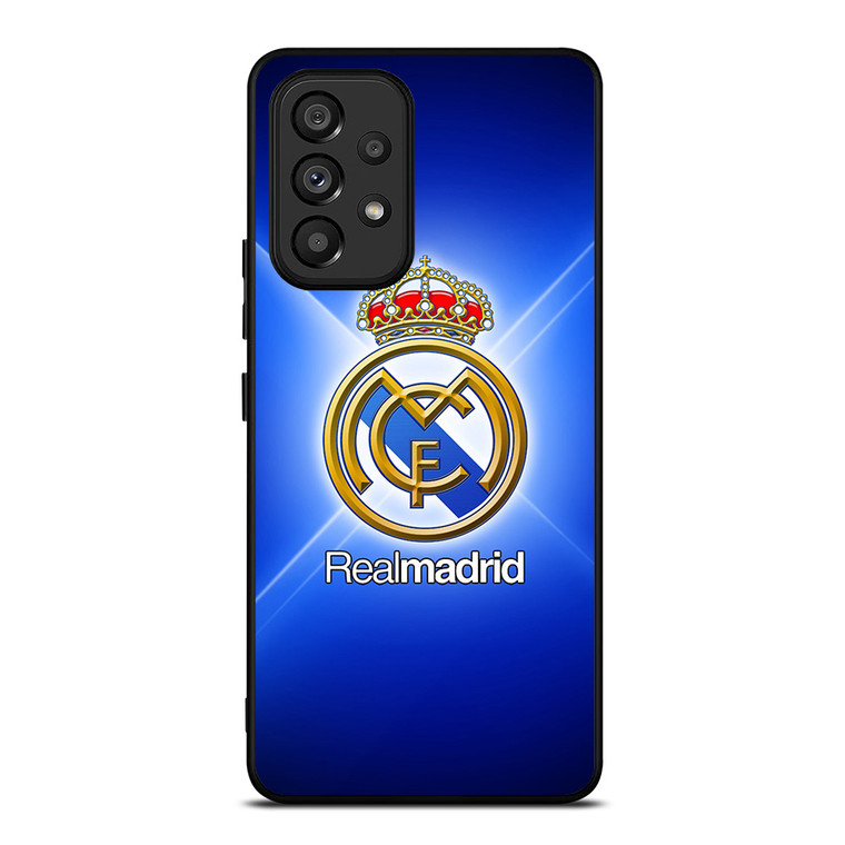 REAL MADRID LOGO BLUE LIGHT Samsung Galaxy A53 Case
