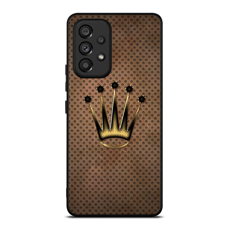 ROLEX LOGO GOLD Samsung Galaxy A53 Case