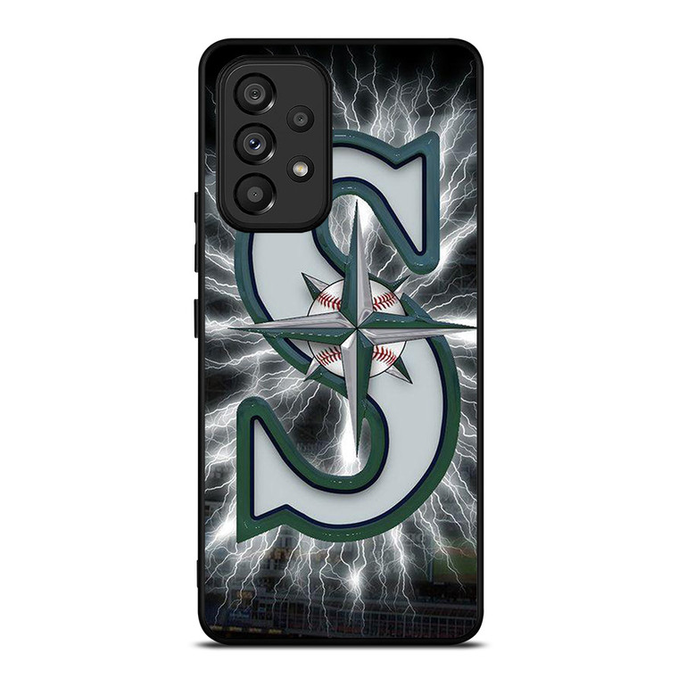 SEATTLE MARINERS MLB LOGO Samsung Galaxy A53 Case