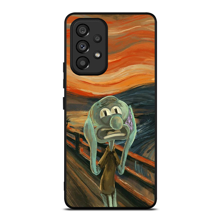 SQUIDWARD OIL PAINTING Samsung Galaxy A53 Case