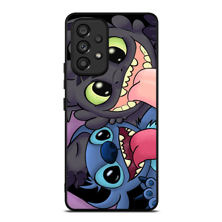 STITCH AND TOOTHLESS CARTOON Samsung Galaxy A53 Case