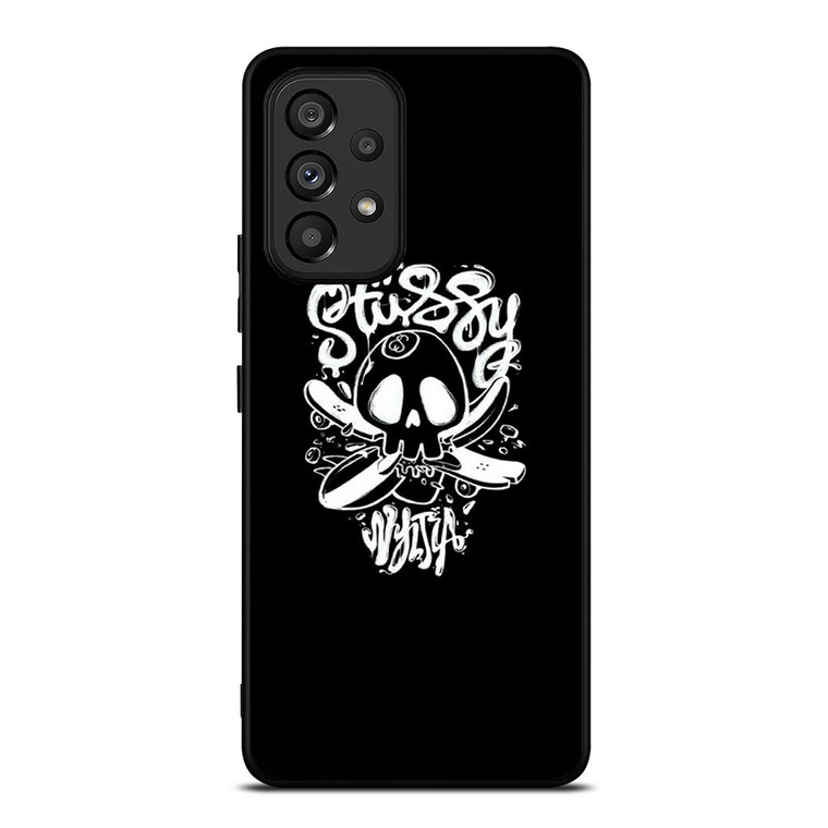 STUSSY SKULL LOGO ARTWORK Samsung Galaxy A53 Case