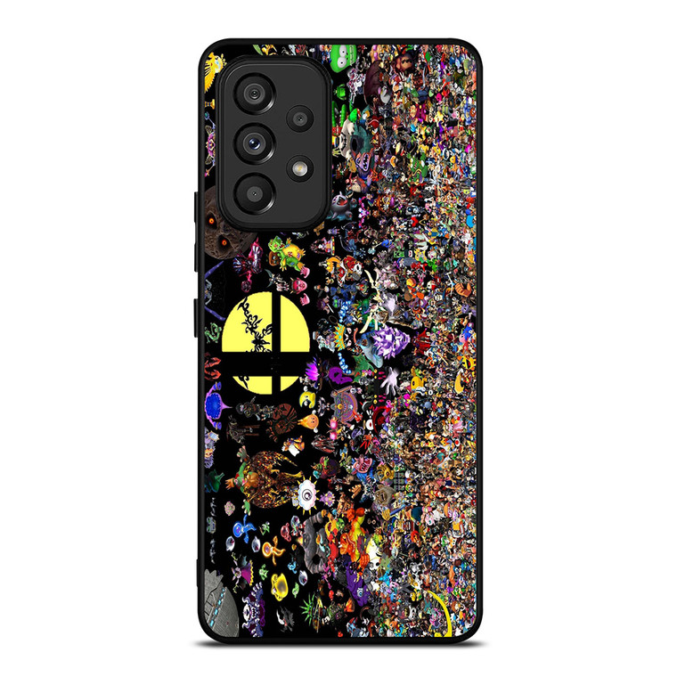 SUPER SMASH BROS ALL CHARACTER Samsung Galaxy A53 Case