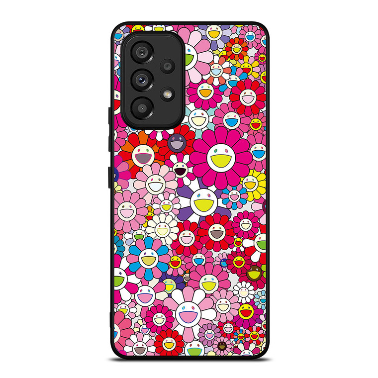 Takashi Murakami Flowers Pink Samsung Galaxy A53 Case