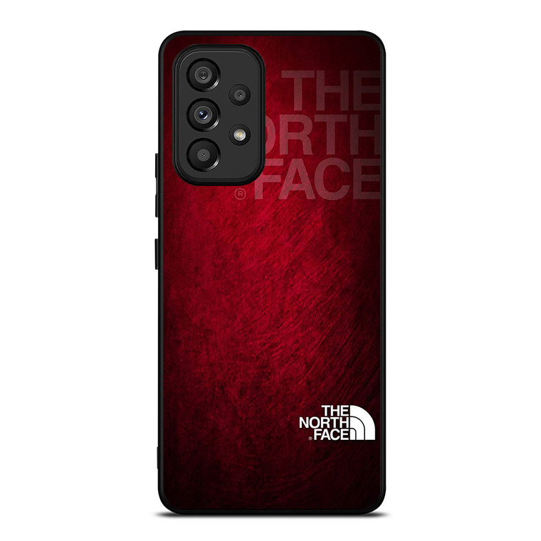 THE NORTH FACE LOGO RED GRUNGE Samsung Galaxy A53 Case