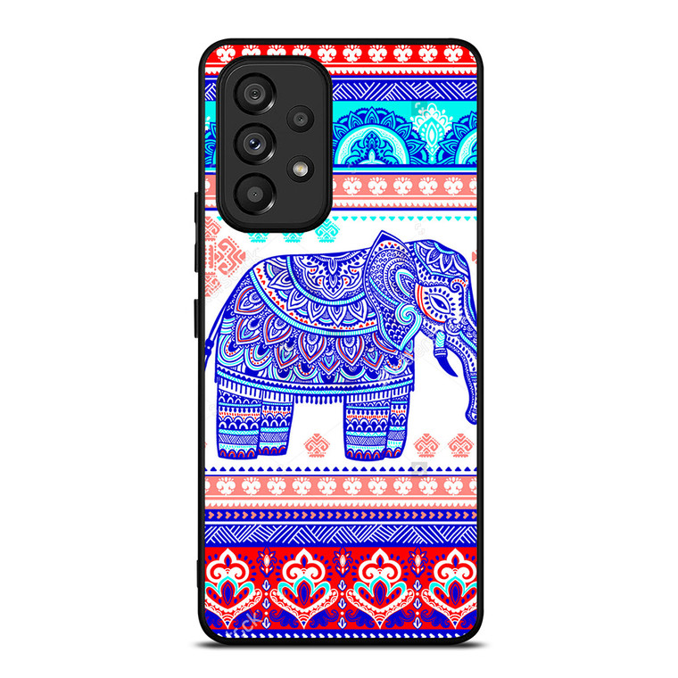 TRIBAL ORNAMENTSTOCK VECTOR ELEPANT Samsung Galaxy A53 Case