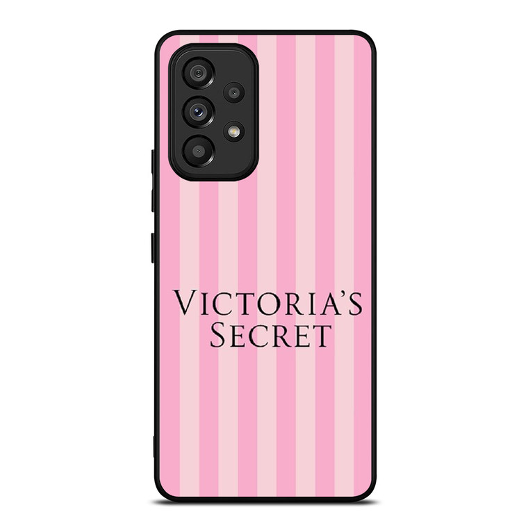 VICTORIA'S SECRET LOGO PINK STRIPE Samsung Galaxy A53 Case