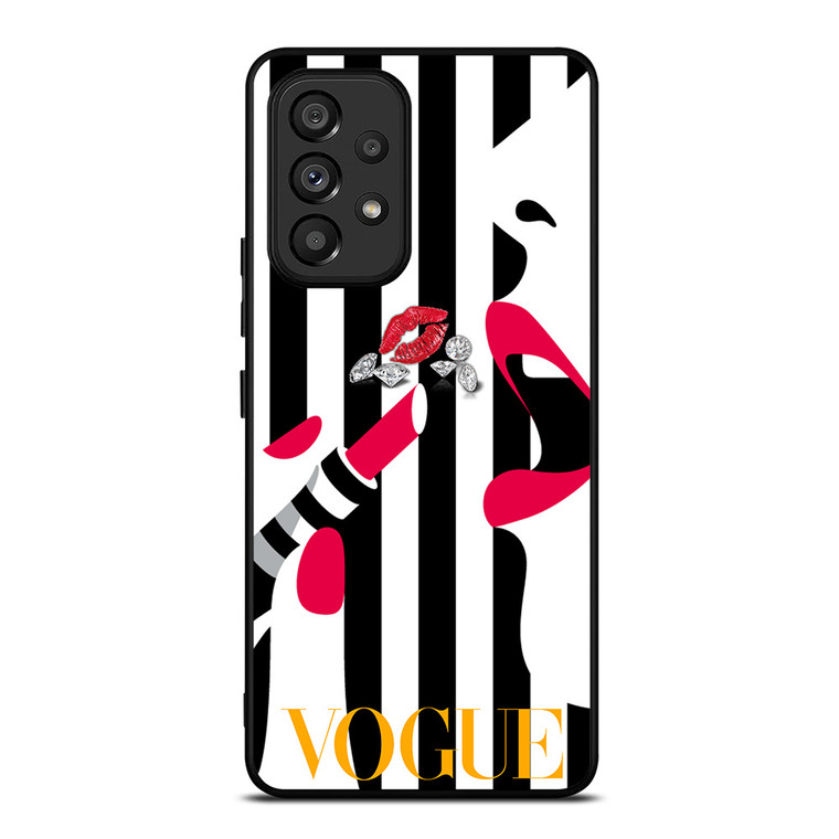 VOGUE LOGO LIPSTICK Samsung Galaxy A53 Case