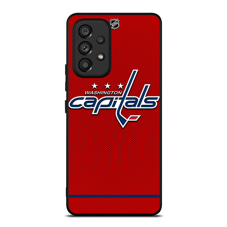 WASHINGTON CAPITALS LOGO NHL HOCKEY TEAM Samsung Galaxy A53 Case