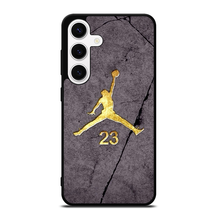 AIR JORDAN 23 GOLD WALL Samsung Galaxy S24 Case