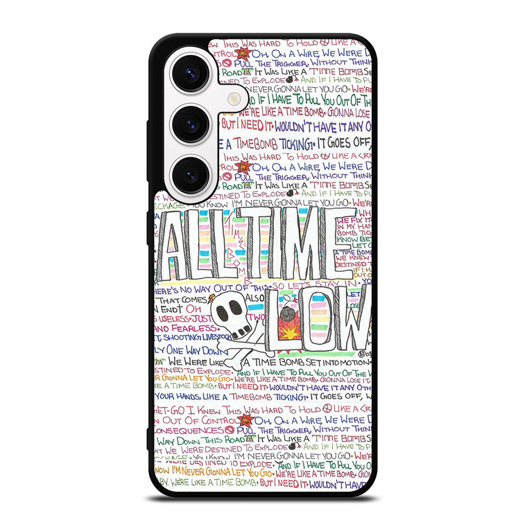 ALL TIME LOW WRITTING Samsung Galaxy S24 Case