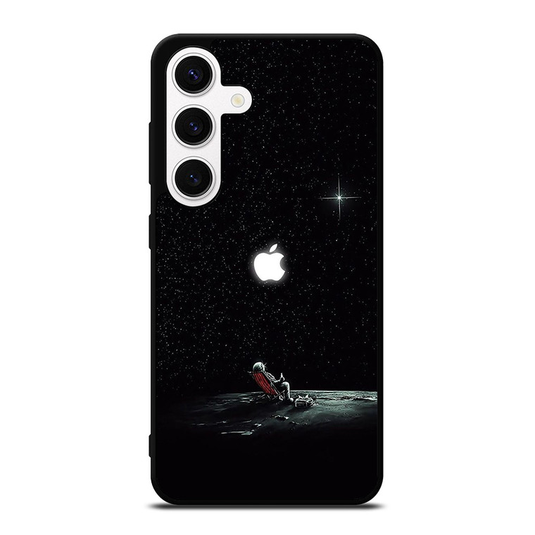 APPLE ON THE MOON Samsung Galaxy S24 Case