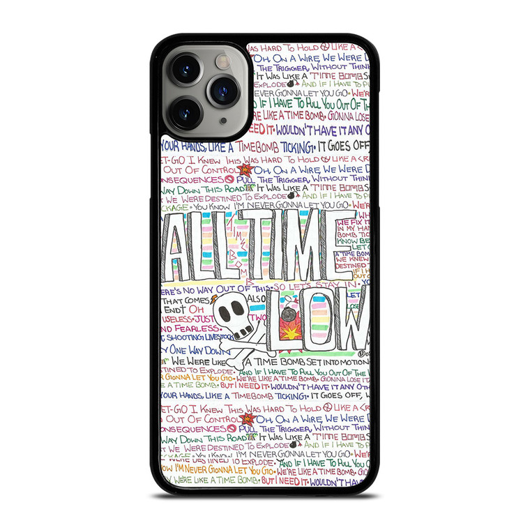 ALL TIME LOW WRITTING iPhone 11 Pro Max Case ALL TIME LOW WRITTING iPhone 11 Pro Max Case