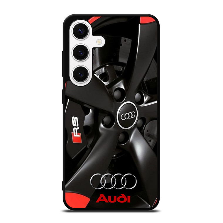 AUDI VELG LOGO BLACK Samsung Galaxy S24 Case