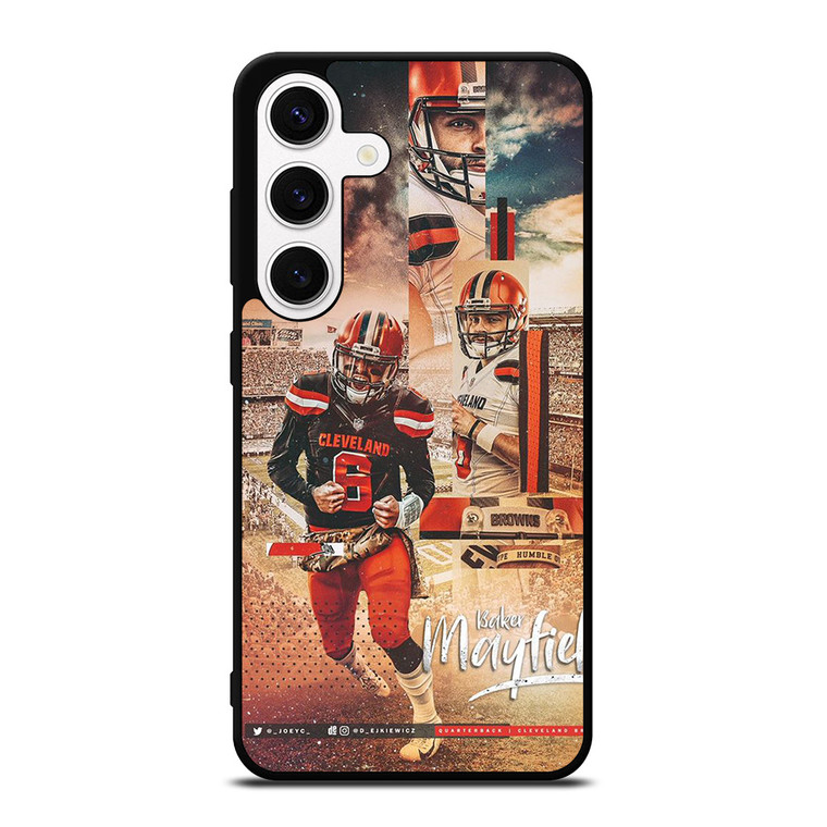 BAKER MAYFIELD CLEVELAND 6 Samsung Galaxy S24 Case