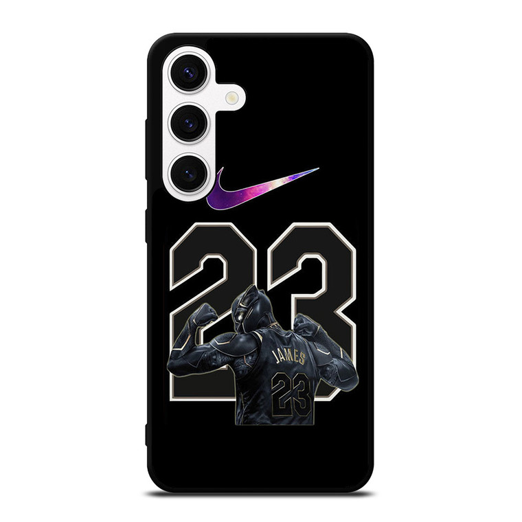 BLACK PANTHER LEBRON JAMES 23 Samsung Galaxy S24 Case