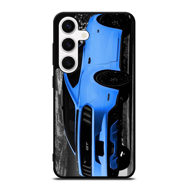 BLUE MUSTANG GT Samsung Galaxy S24 Case