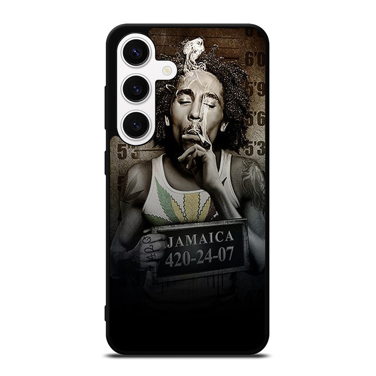 BOB MARLEY JAMAICAN MARIJUANA Samsung Galaxy S24 Case