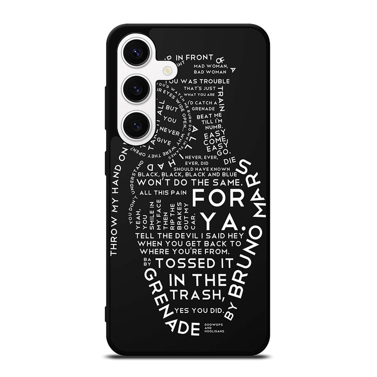BRUNO MARS LYRICS Samsung Galaxy S24 Case