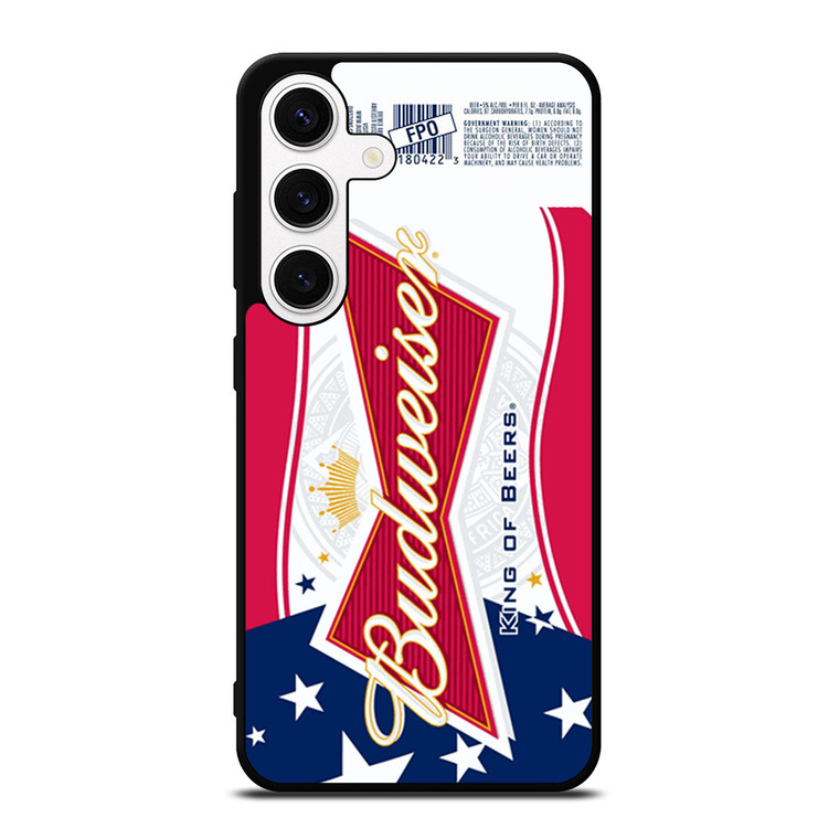 BUDWEISER AMERICAN FLAG LOGO Samsung Galaxy S24 Case