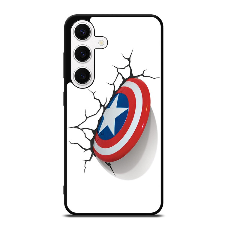 CAPTAIN AMERICA SHIELD 3D Samsung Galaxy S24 Case