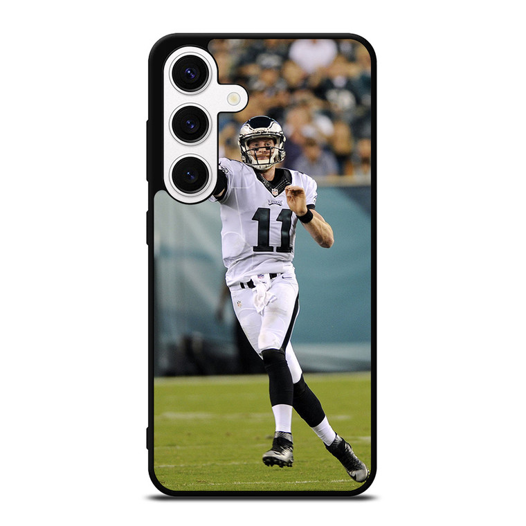 CARSON WENTZ EAGLES Samsung Galaxy S24 Case