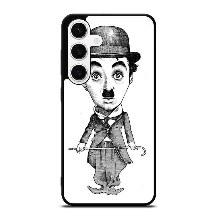 CHARLIE CHAPLIN CARTOON Samsung Galaxy S24 Case