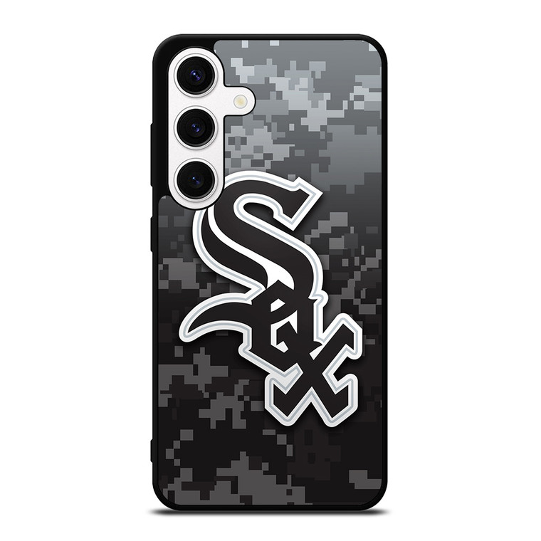 CHICAGO WHITE SOX CAMO LOGO Samsung Galaxy S24 Case