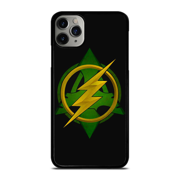 ARROW VS THE FLASH LOGO iPhone 11 Pro Max Case