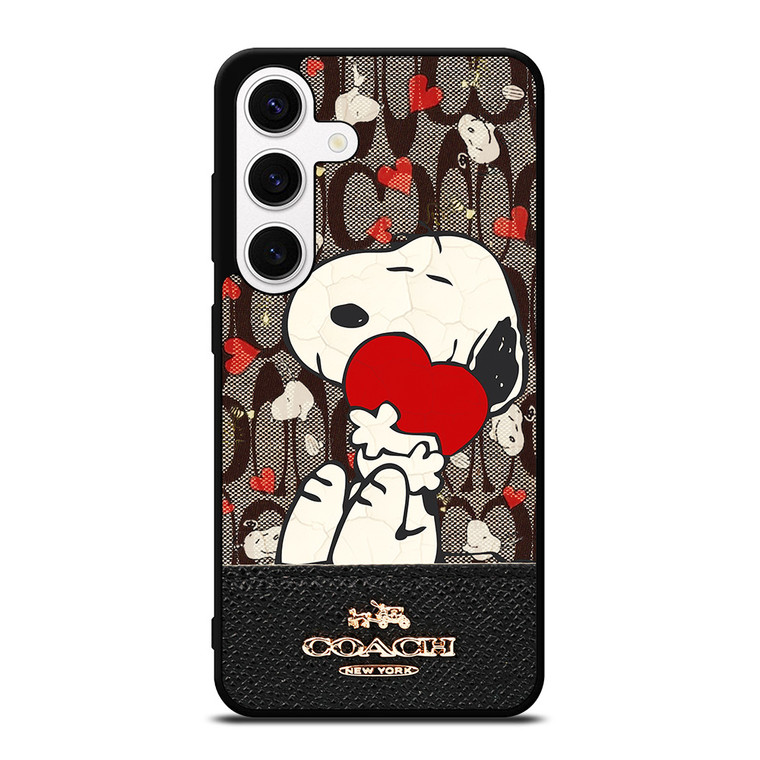 COACH NEW YORK SNOOPY Samsung Galaxy S24 Case