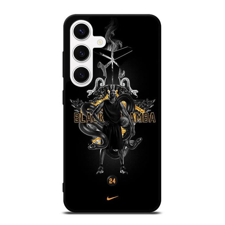COBE BRYANT BLACK MAMBA SILUET Samsung Galaxy S24 Case