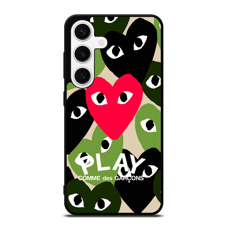 COMME DES GARCONS PLAY BAPE Samsung Galaxy S24 Case