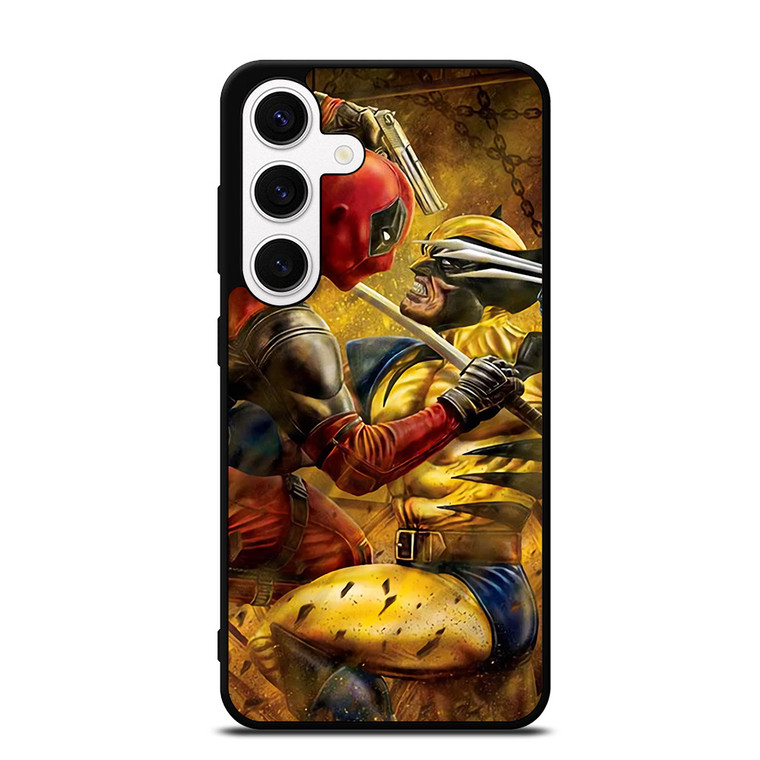 DEADPOOL VS WOLVERINE MARVEL Samsung Galaxy S24 Case