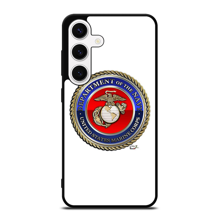 DEPARTMENT OF NAVY USMC MARINE COPRS Samsung Galaxy S24 Case