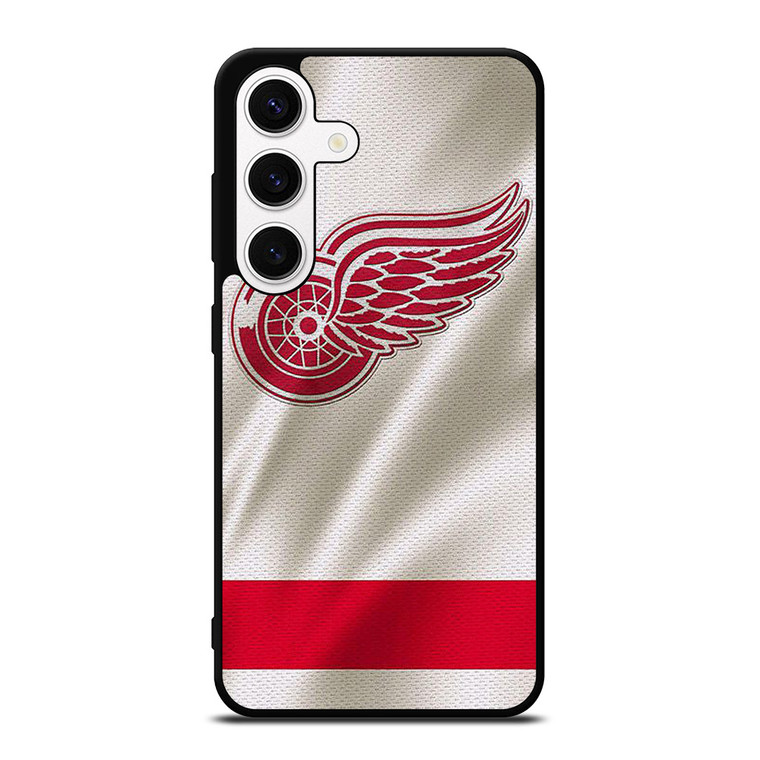 DETROIT RED WINGS HOCKEY TEAM JERSEY LOGO Samsung Galaxy S24 Case