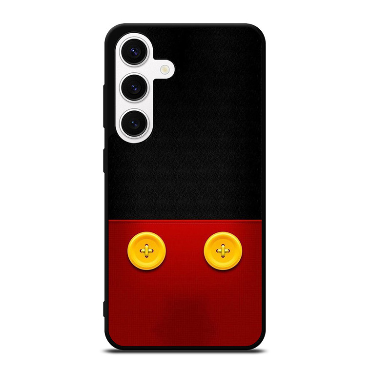 DISNEY MICKEY MOUSE BUTTON Samsung Galaxy S24 Case