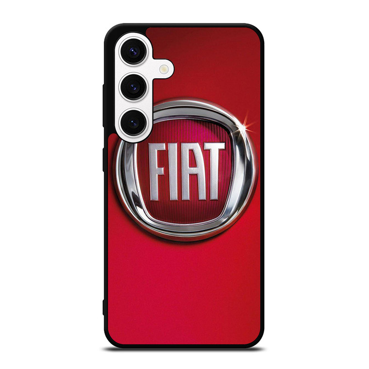 FIAT LOGO RED Samsung Galaxy S24 Case