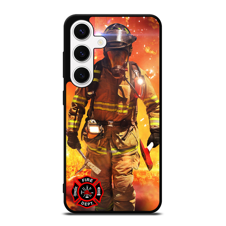 FIREFIGHTER FIREMAN Samsung Galaxy S24 Case