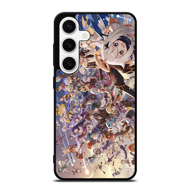 GENSHIN IMPACT ALL GAME CHARACTERS Samsung Galaxy S24 Case