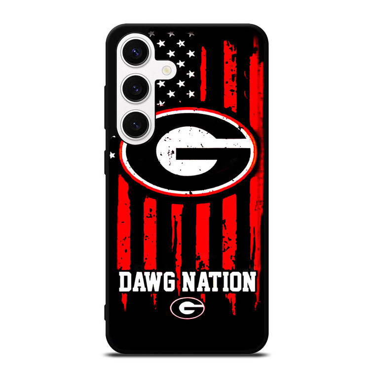 GEORGIA BULDOGS DAWG NATION Samsung Galaxy S24 Case