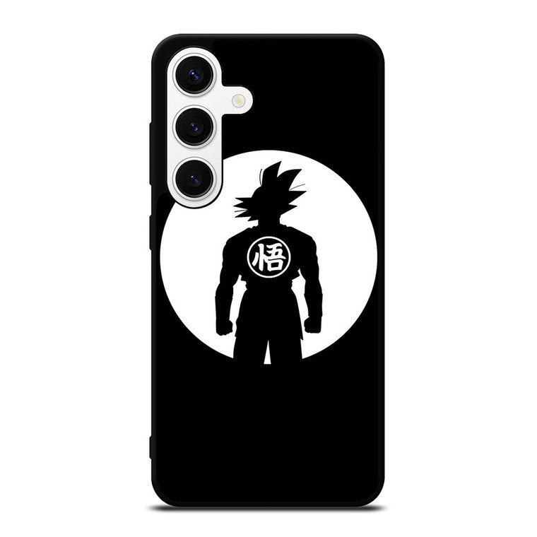 GOKU DRAGON BALL BLACK WHITE Samsung Galaxy S24 Case