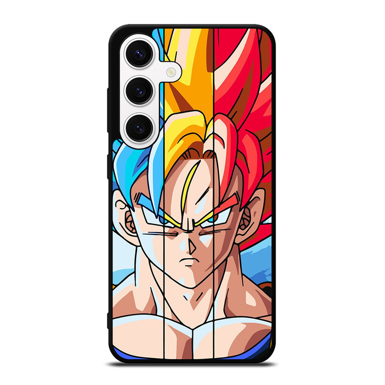 GOKU DRAGON BALL FACES Samsung Galaxy S24 Case