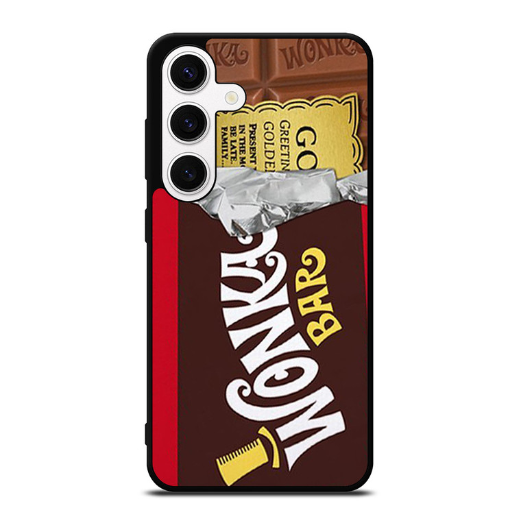 GOLDEN TICKET CHOCOLATE WONKA BAR Samsung Galaxy S24 Case