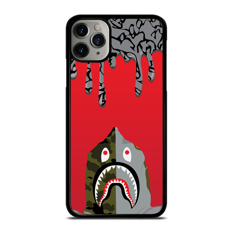 BAPE CAMO MELTED ARTWORK iPhone 11 Pro Max Case