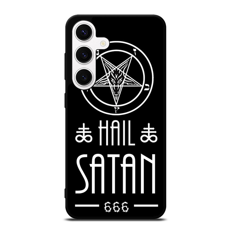 HAIL SATAN 666 Samsung Galaxy S24 Case
