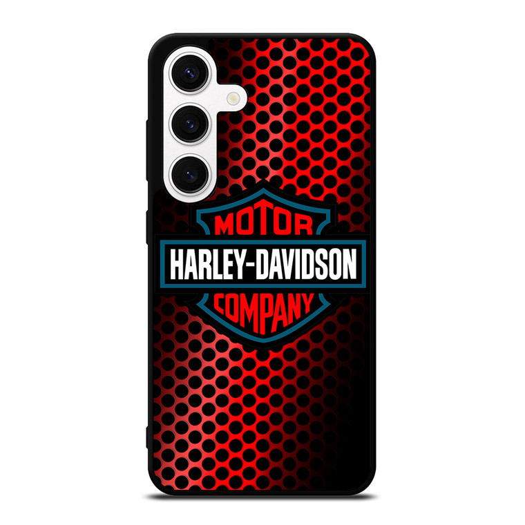 HARLEY DAVIDSON LOGO RED Samsung Galaxy S24 Case
