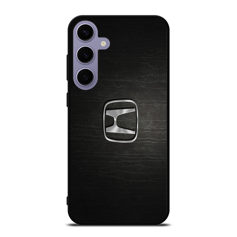 HONDA CHROME LOGO LEATHER Samsung Galaxy S24 Case