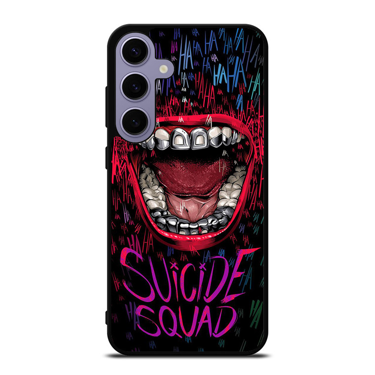 JOKER COMIC SUICIDE SQUAD HAHAHA Samsung Galaxy S24 Case