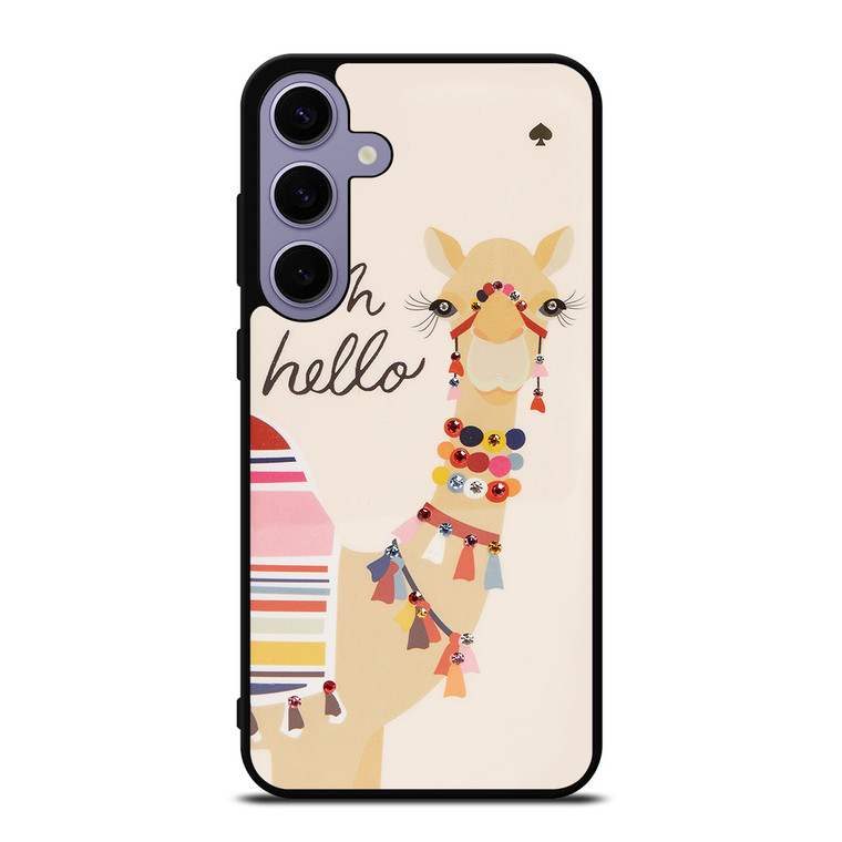 KATE SPADE CAMEL OH HELLO Samsung Galaxy S24 Case