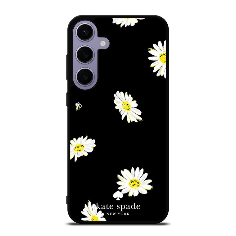 KATE SPADE FLOWER IN BLACK Samsung Galaxy S24 Case